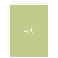#ナカバヤシ メモ ＷＵ／ブロックメモ A7 ピスタチオグリーン WU-A702-G