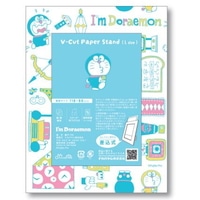 #ナカバヤシ(国内販売のみ） インテリア用品 Ｖカットペーパースタンド L判 アイムドラえもん ホワイト VPS-L-101-DRW