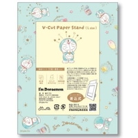 #ナカバヤシ(国内販売のみ） インテリア用品 Ｖカットペーパースタンド L判 アイムドラえもん ブルー VPS-L-101-DRB