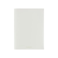 #ナカバヤシ ノート フラットバインダーノート A4 ミルキーホワイト FLL-A401B-W