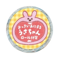 #ナカバヤシ 付箋 ロール付箋 24mm幅・3m うさちゃん RFST24-A5