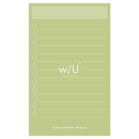 #ナカバヤシ 付箋 ＷＵ／ノート付箋スリム  ピスタチオグリーン WU-FSTN-R-G