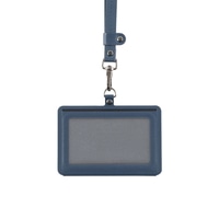 #ナカバヤシ ファイリング用品 IDカードホルダー ヨコ型 ナイトブルー MGT-ID-01-DB