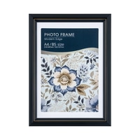 #ナカバヤシ インテリア用品 モダンエッジフォトフレーム A4/B5判 ブラック F-TP-128-D