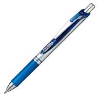 #ぺんてる ボールペン エナージェルボール ノック式 1.0mm 青 BL80-C
