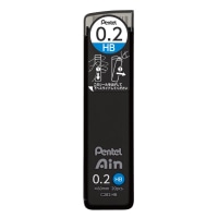【ぺんてる】 シャープペン芯 Pentel Ain ぺんてるアイン 0.2mm HB  C282-HB