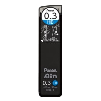 【ぺんてる】 シャープペン芯 Pentel Ain ぺんてるアイン 0.3mm HB  C283-HB