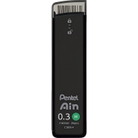 【ぺんてる】 シャープペン芯 Pentel Ain ぺんてるアイン 0.3mm H  C283-H