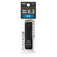 【ぺんてる】 シャープペン芯 Pentel Ain ぺんてるアイン 0.2mm HB パック仕様  XC282-HB