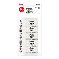 #ぺんてる 消しゴム ＡＩＮ消しゴムくっつく5個パック   XZEAC065