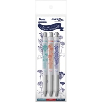 #ぺんてる ボールペン エナージェル･3本セット 0.5mm Flower language2 BLN75TL-3STL2