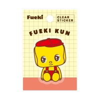 #不易糊工業(国内販売のみ） ステッカー フエキくんダイカットクリアステッカー OP袋入 1 CFSC1