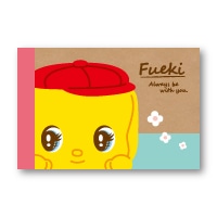 #不易糊工業(国内販売のみ） メモ フエキくんメモ 80枚･A7 9柄 CF7M9