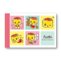 #不易糊工業(国内販売のみ） メモ フエキくんメモ 80枚･A7 10柄 CF7M10