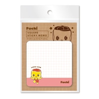 #不易糊工業(国内販売のみ） 付箋 フエキくんスクエアふせん 20枚･4mm方眼罫 2柄 CFSF2