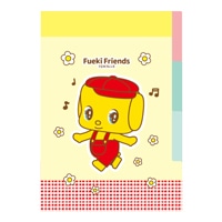 #不易糊工業(国内販売のみ） ファイリング用品 フエキフレンズインデックスクリアホルダー3ポケット  3 CFC3P3