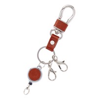 #レイメイ藤井  グロワール リール付キーホルダー ブラウン   GLK1170C