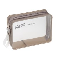 #レイメイ 身辺雑貨 Ｋｅｐｔ・レクトカードポーチ  グレー KP1331N