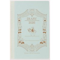 #レイメイ藤井 ダイアリー 26竹紙ダイアリー 12月はじまり ブルー RFD26111A