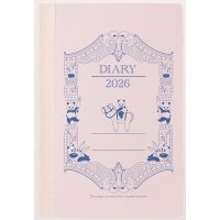 #レイメイ藤井 ダイアリー 26竹紙ダイアリー 12月はじまり バイオレット RFD26111V