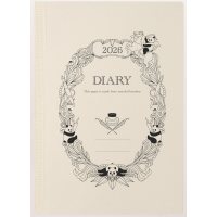 #レイメイ藤井 ダイアリー 26竹紙ダイアリー 12月はじまり グレー RFD26104N