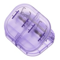 #レイメイ藤井 事務小物 Kept･はんぶんこクリップ  パープル KP1370V