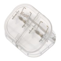 #レイメイ藤井 事務小物 Kept･はんぶんこクリップ  クリア― KP1370T