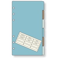 #レイメイ藤井 リフィル カラーインデックス･（横型6区分） 聖書  DR1373