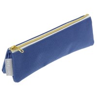 #レイメイ藤井 収納用品 自立する薄型ペンケースOriTate  ブルー FY1382A