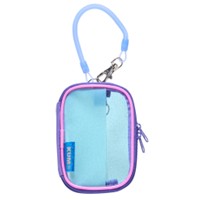#レイメイ藤井 身辺雑貨 KUM･クリアパスケース  ブルー KM1424A