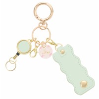 #レイメイ藤井 身辺雑貨 ノフェス･キーチャーム ミラー付 アイスグリーン NSK1450M