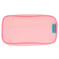 #レイメイ藤井 収納用品 KUM･チェックペンポーチ  ピンク KM1482P