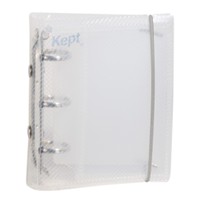 #レイメイ藤井 Kept･ポリプロミニバインダー 3穴 グレー KP1541N