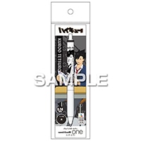 #ヒサゴ(国内販売のみ） ボールペン ハイキュー!! ユニボールワン 0.38mm,インク色:黒 黒尾鉄朗 HH4604