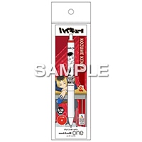 #ヒサゴ(国内販売のみ） ボールペン ハイキュー!! ユニボールワン 0.38mm,インク色:赤 孤爪研磨 HH4605
