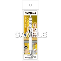 #ヒサゴ(国内販売のみ） ボールペン ハイキュー!! ユニボールワン 0.38mm,インク色:カプチーノブラウン 宮 侑 HH4608