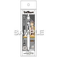 #ヒサゴ(国内販売のみ） ボールペン ハイキュー!! ユニボールワン 0.38mm,インク色:セサミグレー 宮 治 HH4609
