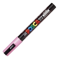 #三菱鉛筆（国内販売のみ） 水性ペン ポスカ 細字 ライトピンク  PC3M-51