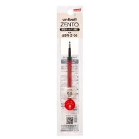 #三菱鉛筆(国内販売のみ） 水性ボールペン ｕｎｉｂａｌｌ ＺＥＮＴＯ替芯　０．３８  赤 UBRZ38.15