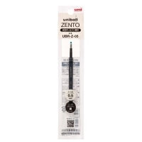 #三菱鉛筆(国内販売のみ） 水性ボールペン ｕｎｉｂａｌｌ ＺＥＮＴＯ替芯　０．３８  黒 UBRZ38.24