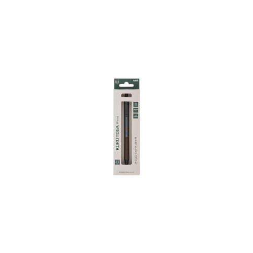 #三菱鉛筆(国内販売のみ） シャープペンシル クルトガＷＯＯＤ 0.5 スチールグレー M5KW1P.23