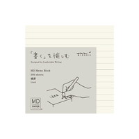 【ミドリ】(国内販売のみ) メモ MDブロックメモ  横罫 15285
