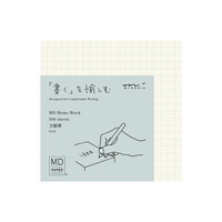 【ミドリ】(国内販売のみ) メモ MDブロックメモ  方眼罫 15286