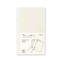 【ミドリ】 ノート MDノート ライト 新書 無罫 3冊組A 15300