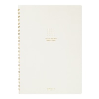 【ミドリ】(国内販売のみ) ノート リングノート A5 白 15331