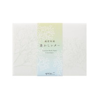 【ミドリ】 封筒 封筒<洋2> 透かし かすみ草柄   20580006