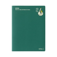 #デザインフィルミドリ(国内販売のみ） 26年度版 ポケットダイアリー A6 オジサン柄 22371006