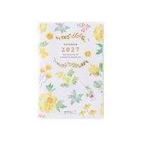 #デザインフィルミドリ(国内販売のみ） 27年度版 ポケットダイアリー ミニ カントリータイム 花柄 22434006