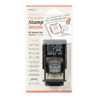 【ミドリ】(国内販売のみ) スタンプ スタンプ 回転印 リボン柄   35444006