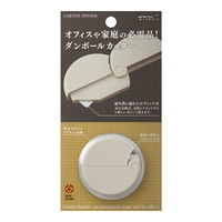 【ミドリ】(国内販売のみ) カッター ダンボールカッター ベージュ   35489006
